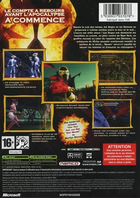 Spawn Armageddon (USA) box cover back